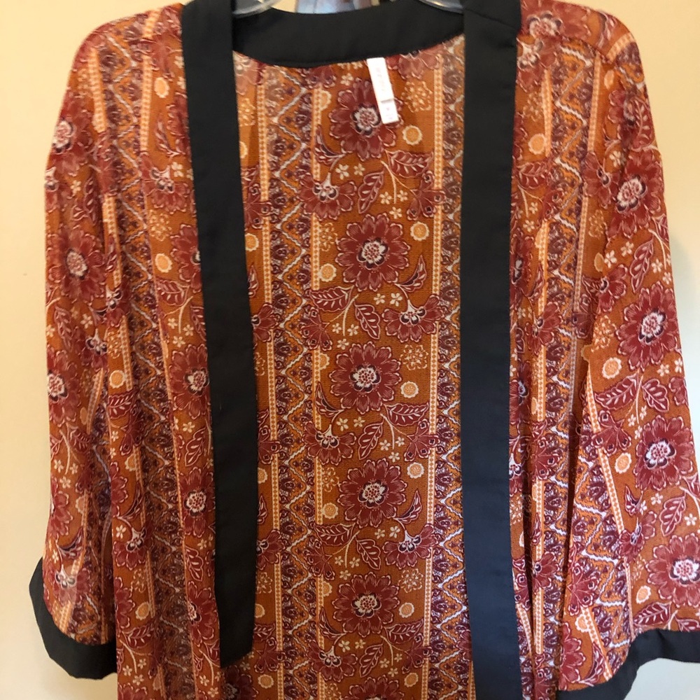 Boho kimono duster